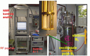 Postav NMR laboratorija u Dresdenu